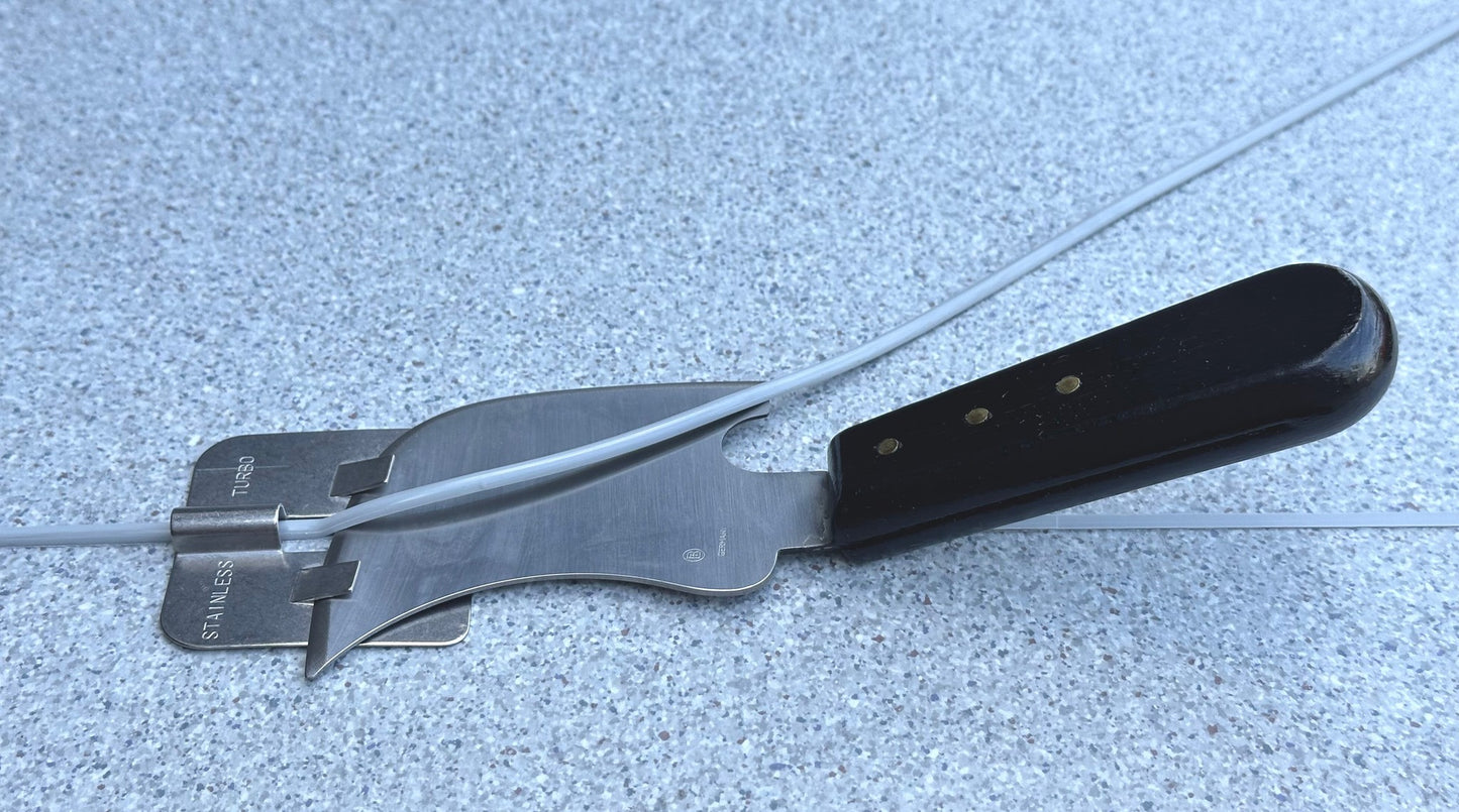 Quarter Moon Knife w/ Angled Blade