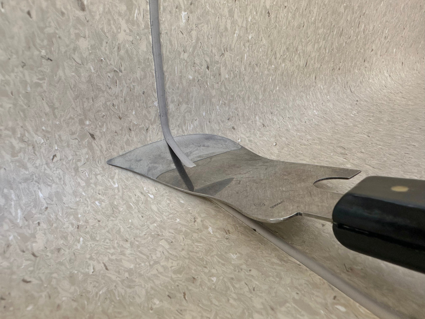 Quarter Moon Knife for Coving