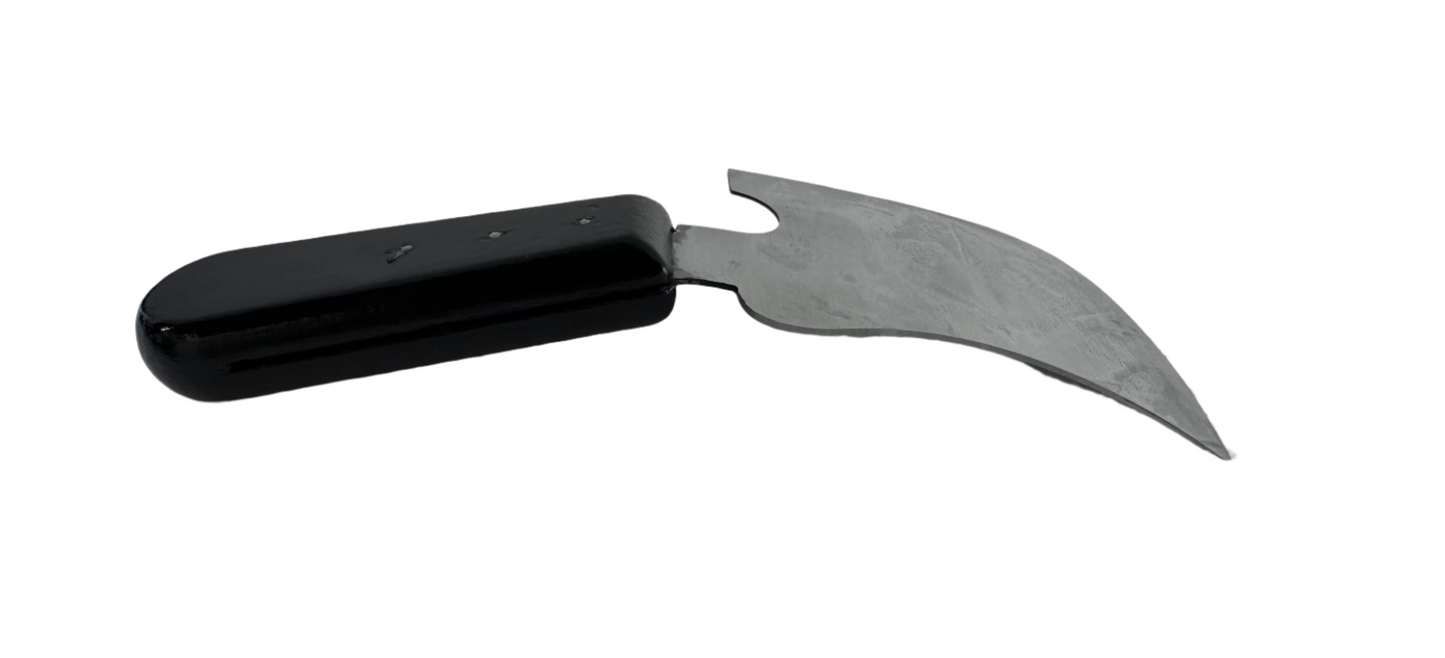 Quarter Moon Knife w/ Angled Blade