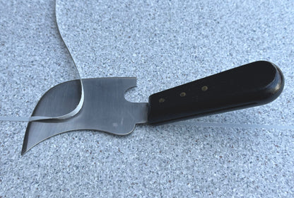 Quarter Moon Knife w/ Angled Blade