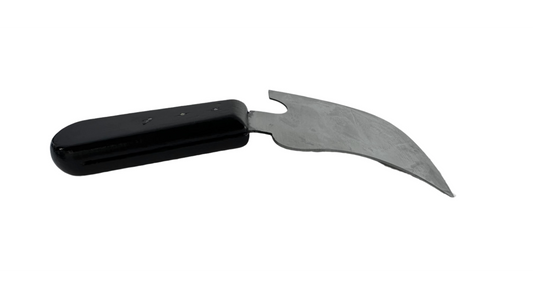 Quarter Moon Knife w/ Angled Blade