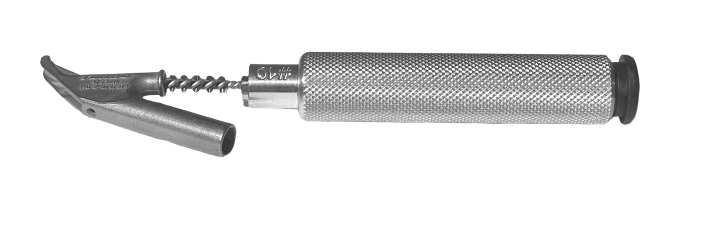 Wire Brush Handle with one Replaceable Brush